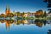 Mühlenteich in der Altstadt von Lübeck. von Voss Fine Art Fotografie