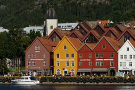Historic houses of Bergen by Anja B. Schäfer