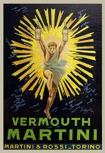 Leonetto Cappiello - Vermouth Martini (1920)