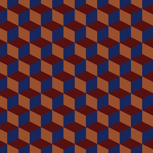 Modern abstract geometrisch patroon in retrostijl nr. 7