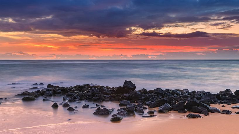 Sonnenaufgang auf Kauai von Henk Meijer Photography