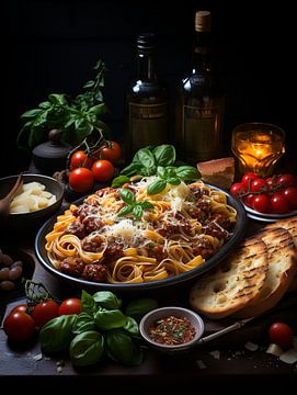 Italienisches Essen_1 von Bianca Bakkenist