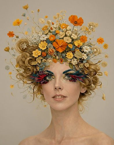 Wildflower face
