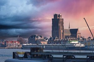 Die Große Kirche in Dordrecht. von Bert Seinstra