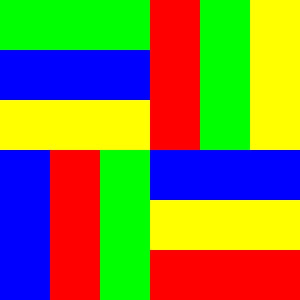 Color permutation | ID=06 | V=80 | P #01 | RBGY by Gerhard Haberern