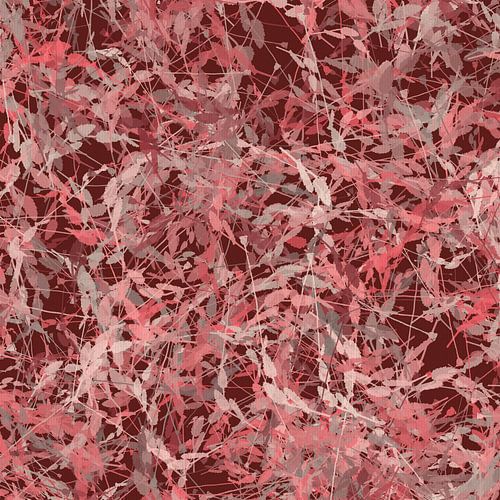 Zachte herfst bloemvormen. Herfstig abstract botanisch in roze terra