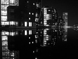 Paleiskwartier by night von Sander Wiessner
