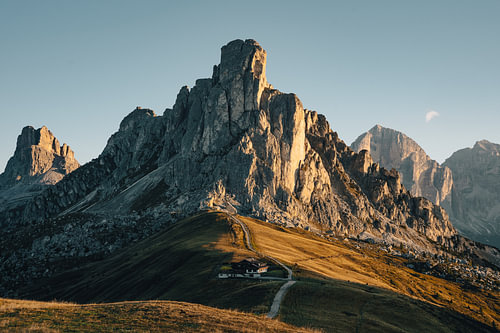 Passio Giau at Sunrise - Dolomites Italy