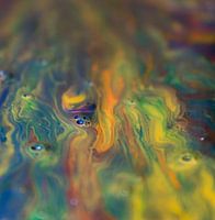 Colors painting close-up