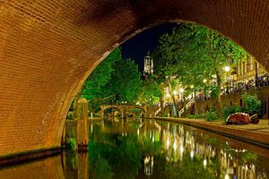 Oudegracht Utrecht sur Anton de Zeeuw