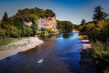 Kanufahren auf der Dordogne