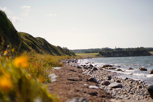 Wo das Land das Meer berührt