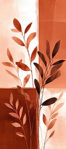 Botanical Leaves | Tranquil Botanical Embrace