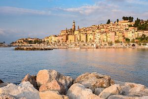 Menton sur la Côte d'Azur
