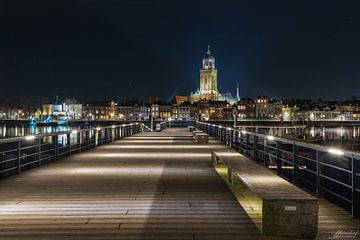 Zicht op Deventer van Meindert Marinus