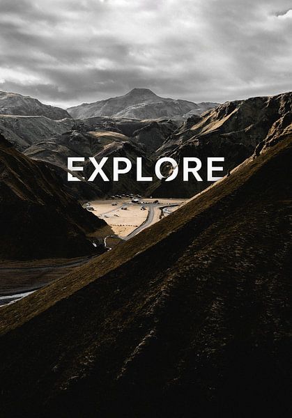Explore mountains Iceland by Jurriaan Huting