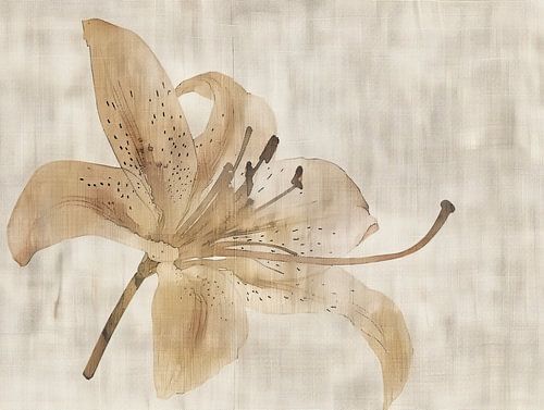 Tableau de fleurs Lys