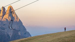 Der Fotograf in den Dolomiten