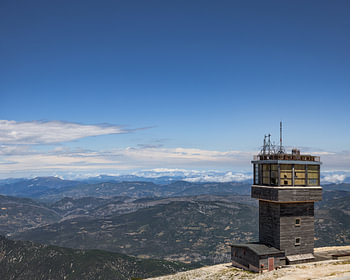 Uitzicht vanaf de Mont Ventoux - Frankrijk