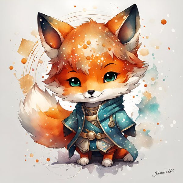 Chibi Fox 3 von Johannas Art Creations