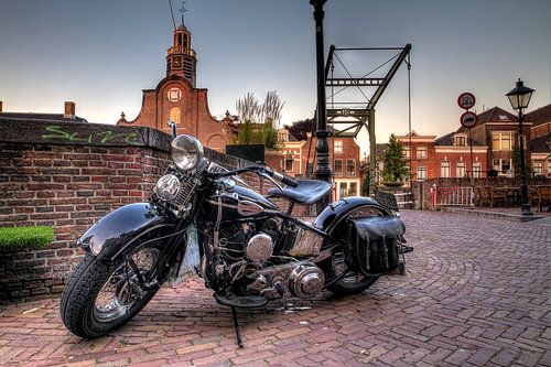 Harley in Delfshaven