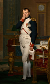 Napoleon mit Klopapier von Niklas Maximilian