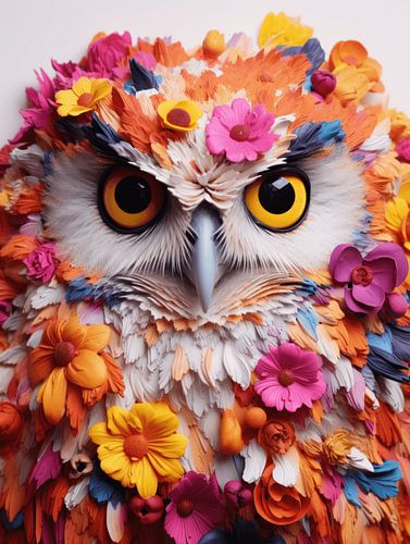 Colourful Wisdom | owl