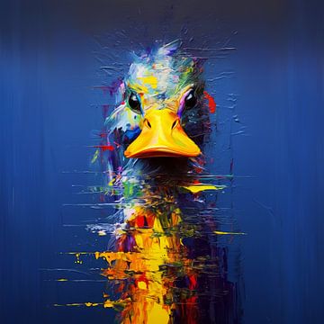 Duck Painting by Preet Lambon