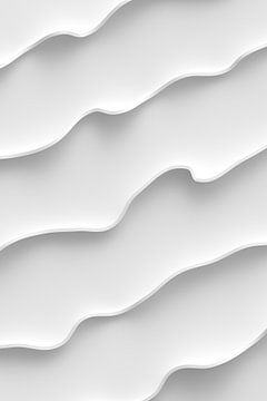 Witte golven van Jörg Hausmann