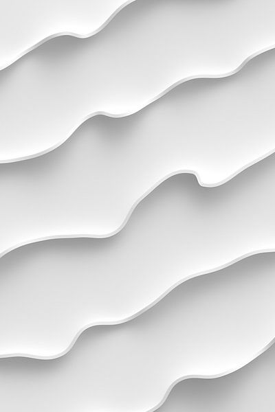Weiße Wellen von Jörg Hausmann