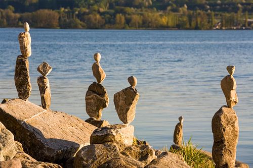 Cairn in Radolfzell aan de Bodensee