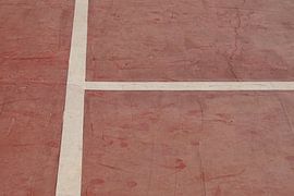 Old Tennis court strip.