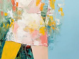 Frau Abstrakt von Blickfänger Gemälde