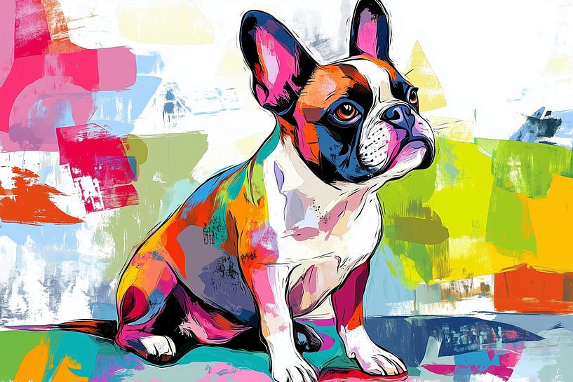 Franse Bulldog van ARTemberaubend