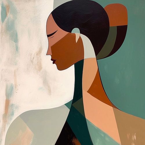 Contours élégants : dessin au trait minimaliste