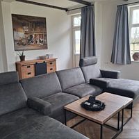 Klantfoto: Koeien op stal, Jan van Ravenswaay, als ArtFrame