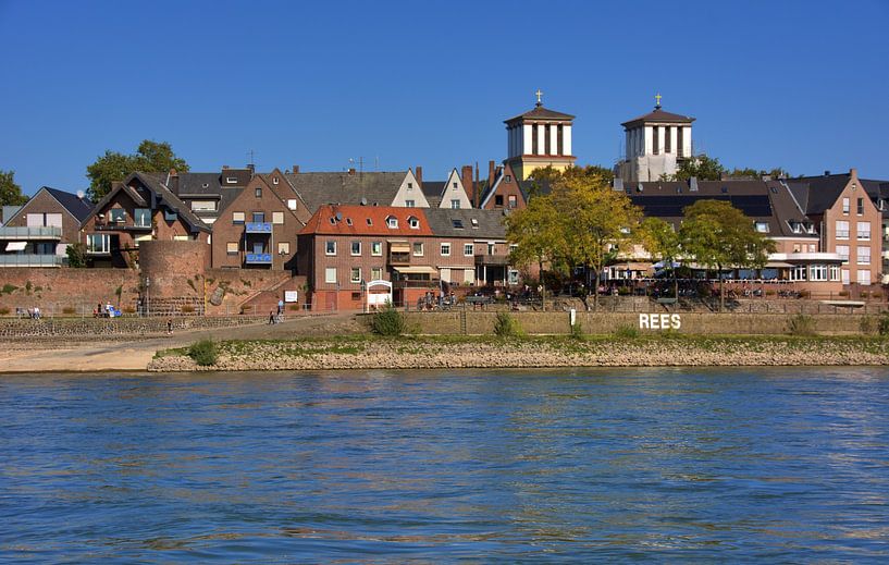 Stad Rees aan de Nederrijn van Edgar Schermaul
