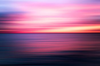 Vivid Pinks and Purples - Coastal Abstract