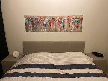 Kundenfoto: Connected dance people von Atelier Paint-Ing