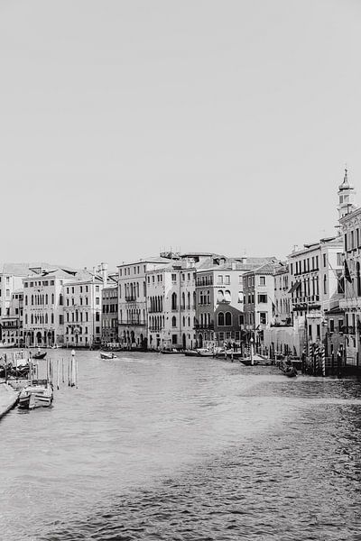 Venedig Italien schwarz und weiß von Amber den Oudsten