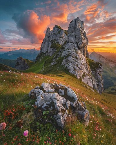 Silent majesty of the Dolomites