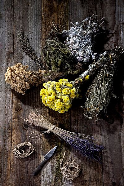 Herb bouquets by Jürgen Wiesler