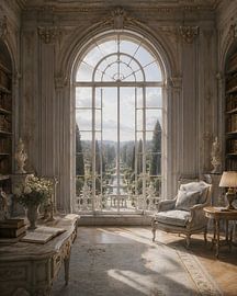 Fenster der Schlossbibliothek von Gentle Hours