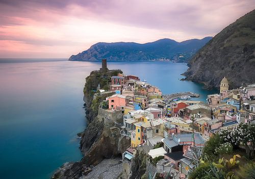 Fraai uitzicht over Vernazza