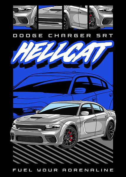 Dodge Charger SRT Hellcat Auto von Adam Khabibi