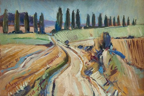 Weg naar de Eyser Plantage