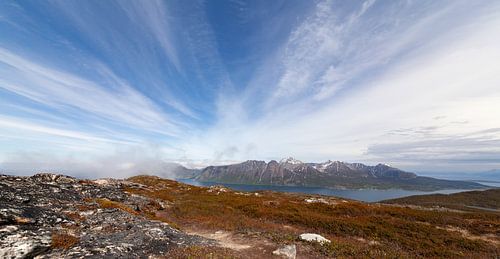 Vaste paysage en Norvège