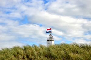 Leuchtturm Noordwijk von Hans Vink