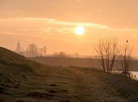 Bergen op Zoom tijdens de zonsopgang  von bart Verboven
