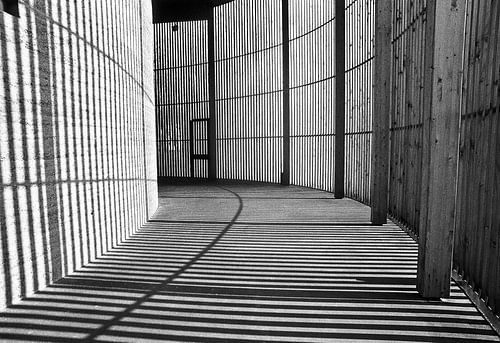 Lichtshow in de Kerk van de Verzoening bij de Berlijnse Muur